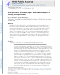 Cover page: An Argument for Reconsidering the Role of Social Support in Treating Anxiety Disorders