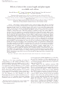 Cover page: Effects of altered dry season length and plant inputs on soluble soil carbon