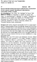 Cover page: Multi-center intravascular ultrasound validation study among heart transplant recipients: outcomes after 5 years