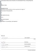 Cover page: Unraveling Prostate Cancer Evolution for Understudied Drivers of Drug Response