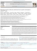 Cover page: Measuring retention within the adolescent brain cognitive development (ABCD)SM study