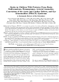 Cover page: Stroke in Children With Posterior Fossa Brain Malformations, Hemangiomas, Arterial Anomalies, Coarctation of the Aorta and Cardiac Defects, and Eye Abnormalities (PHACE) Syndrome