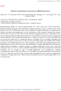 Cover page: Nutrient concentration in sap extracts of HLB-infected trees