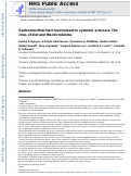 Cover page: Gastrointestinal tract involvement in systemic sclerosis: The roles of diet and the microbiome.