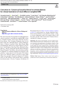 Cover page: Correction to: Consensus-based technical recommendations for clinical translation of renal diffusion-weighted MRI