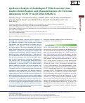 Cover page: Lipidomic Analysis of Arabidopsis T-DNA Insertion Lines Leads to Identification and Characterization of C-Terminal Alterations in FATTY ACID DESATURASE 6