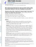 Cover page: HIV-1 heterosexual transmission and association with sexually transmitted infections in the era of treatment as prevention