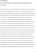 Cover page: What Is the Relationship between Higher Education and Neoliberalism in the United States?