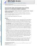 Cover page: Socioeconomic status and colorectal cancer screening behaviors in a vulnerable multiethnic population