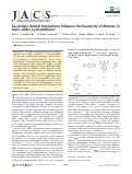 Cover page: Secondary Orbital Interactions Enhance the Reactivity of Alkynes in Diels–Alder Cycloadditions