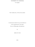 Cover page: The Combinatorics of Poset Associahedra