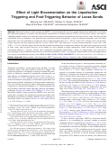 Cover page: Effect of Light Biocementation on the Liquefaction Triggering and Post-Triggering Behavior of Loose Sands