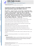 Cover page: Long‐term associations of cigarette smoking in early mid‐life with predicted brain aging from mid‐ to late life