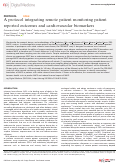 Cover page: A protocol integrating remote patient monitoring patient reported outcomes and cardiovascular biomarkers