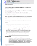 Cover page: Avoiding Medicaid: Characteristics Of Primary Care Practices With No Medicaid Revenue