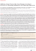 Cover page: Inhibition of LpxC Protects Mice from Resistant Acinetobacter baumannii by Modulating Inflammation and Enhancing Phagocytosis