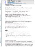 Cover page: Speech-related dorsal motor cortex activity does not interfere with iBCI cursor control.