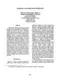 Cover page: Analogical versus Rule-Based Classification