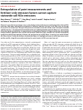 Cover page: Extrapolation of point measurements and fertilizer-only emission factors cannot capture statewide soil NOx emissions