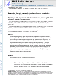 Cover page: Examining the role of a retail density ordinance in reducing concentration of tobacco retailers