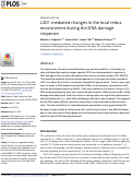 Cover page: LSD1 mediated changes in the local redox environment during the DNA damage response.