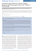 Cover page: Assessing Oximetry Response to Chimeric Antigen Receptor T-cell Therapy against Glioma with 19F MRI in a Murine Model