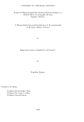 Cover page: Design and environmental force-induced moment analysis of a shallow water oceanographic mooring dynamic antenna