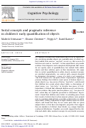 Cover page: Sortal concepts and pragmatic inference in children’s early quantification of objects