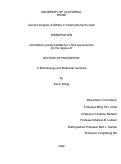 Cover page: Genetic analysis of sRNAs in Chlamydia trachomatis