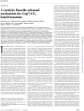 Cover page: A catalytic fluoride-rebound mechanism for C(sp3)-CF3 bond formation