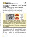 Cover page: Modulation of Carrier Type in Nanocrystal-in-Matrix Composites by Interfacial Doping