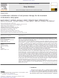 Cover page: A multicenter evaluation of oral pressure therapy for the treatment of obstructive sleep apnea