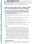 Cover page: Angiotensin-Converting Enzyme Inhibitor or Angiotensin Receptor Blocker Use Among Hypertensive US Adults With Albuminuria