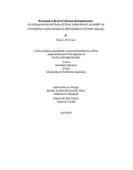 Cover page: Towards a Peoples Social Epidemiology: An Intergenerational Study of Place, Embodiment, &amp; Health via Participatory Action Research with Residents of Public Housing