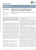 Cover page: The effect of core–shell engineering on the energy product of magnetic nanometals