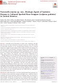 Cover page: Francisella marina sp. nov., Etiologic Agent of Systemic Disease in Cultured Spotted Rose Snapper (Lutjanus guttatus) in Central America