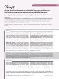 Cover page: Clinical Benefit in Response to Palbociclib Treatment in Refractory Uterine Leiomyosarcomas with a Common <i>CDKN2A</i> Alteration.