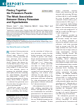 Cover page: Piecing Together the Potassium Puzzle: The Weak Association Between Dietary Potassium and Hyperkalemia