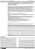 Cover page: Complete genome sequence of Haliangium ochraceum type strain (SMP-2T)