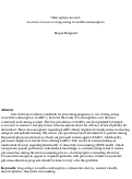 Cover page: Other options do exist: A review of access to long acting reversible contraceptives