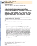 Cover page: Dihydropteroate synthase mutations in Pneumocystis pneumonia: impact of applying different definitions of prophylaxis, mortality endpoints and mutant in a single cohort