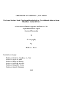 Cover page: The Santa Barbara Basin Fish Assemblage in the Last Two Millennia Inferred from Otoliths in Sediment Cores