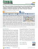 Cover page: Gas-Phase and Surface-Initiated Reactions of Household Bleach and Terpene-Containing Cleaning Products Yield Chlorination and Oxidation Products Adsorbed onto Indoor Relevant Surfaces.