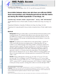 Cover page: Association between where men who have sex with men (MSM) meet sexual partners and chlamydia/gonorrhoea infection before and during the COVID-19 pandemic in San Diego, California