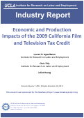 Cover page: Economic and Production Impacts of the 2009 California Film and Television Tax Credit