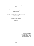 Cover page: The Cultural Consequences of Social Movements: The LGBT Movement and the Transformation of Discourse About Homosexuality in Mainstream Newspapers