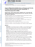 Cover page: Impact of Whole‐Body Radiation Dose on Response and Toxicity in Patients With Neuroblastoma After Therapy With 131I‐Metaiodobenzylguanidine (MIBG)