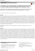 Cover page: "Closing the Loop" Developing State-Level Data Sharing Interventions to Promote Optimum Outcomes Along the HIV Continuum of Care.