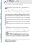 Cover page: Reduced regional cerebral blood flow in patients with heart failure.