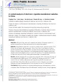 Cover page: A content analysis of electronic cigarette manufacturer websites in China